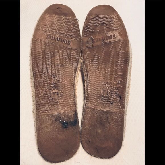 Soludos yellow canvas kiki tassle mules 7.5 - Picture 6 of 7